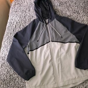 M (38-40) men’s windbreaker grey